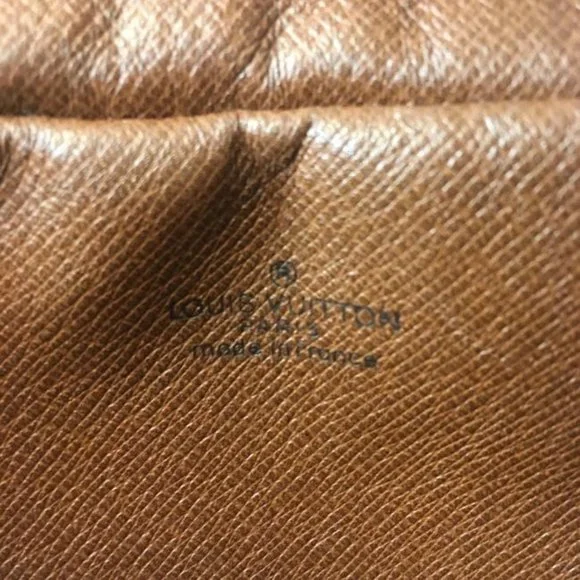 #46769 Toilette Cosmetic Evening Beauty Handbag Vanity Brown Monogram Canvas - Picture 6 of 12